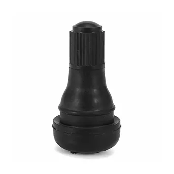 TR412 Tire Valve Stem | Short Rubber Snap-in Tubeless Valve