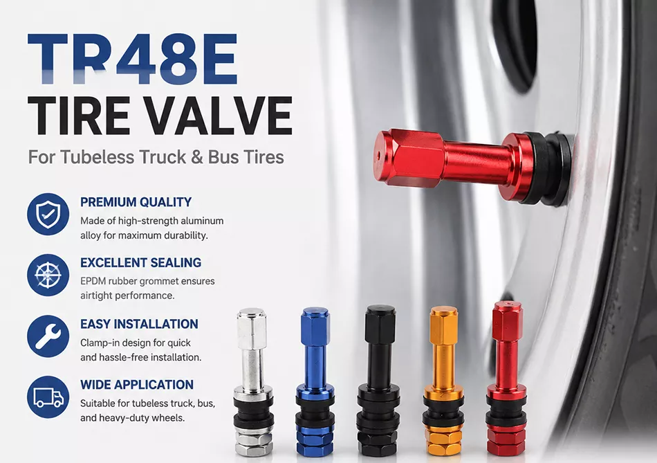 Motorcycle Tire Valve Stem TR48E