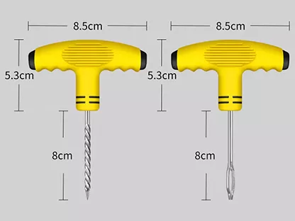 T-Handle Tire Repair Kit size