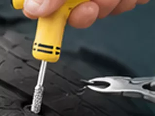 how to use T-Handle Tire Repair Kit