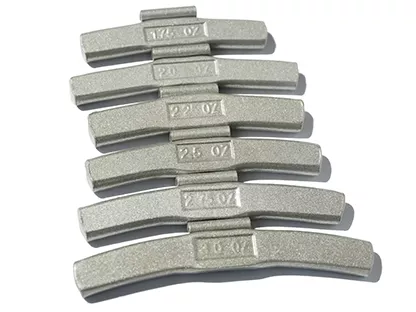 P Style Steel Clip On Wheel Weights 