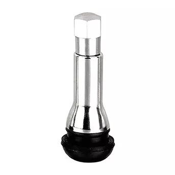 TR414AC Tire Valve Stem - Premium Snap-In Tubeless Rubber Tire Valve