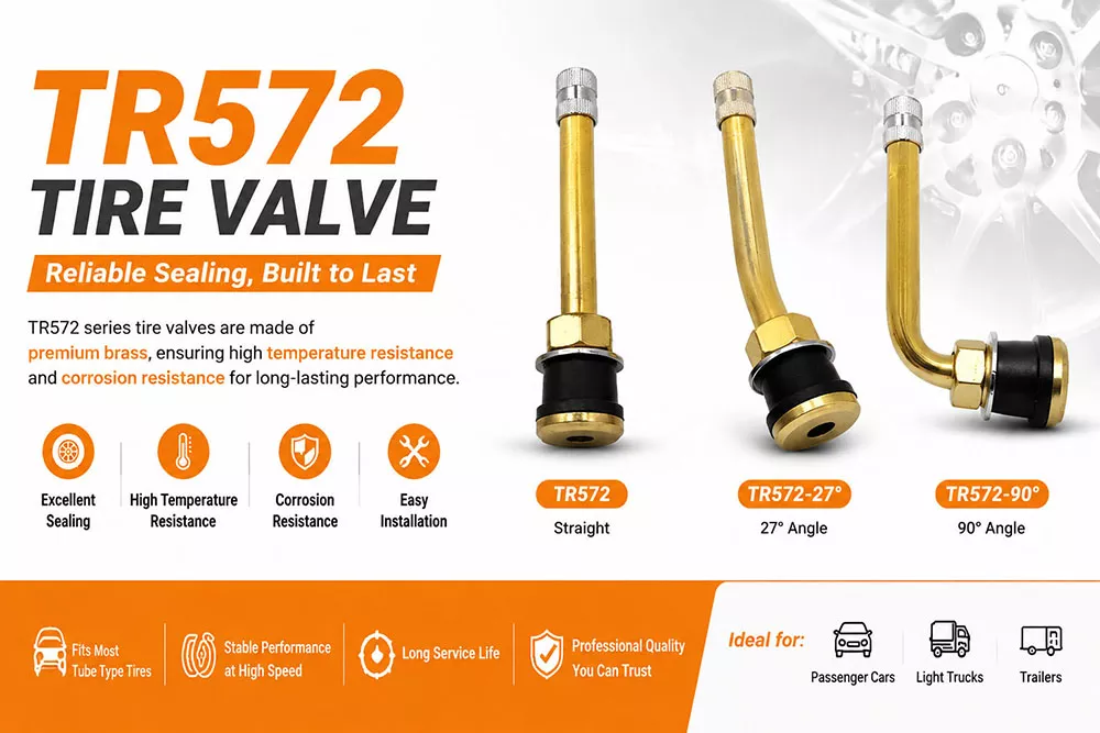 TR572 Truck Tire Valve Stem