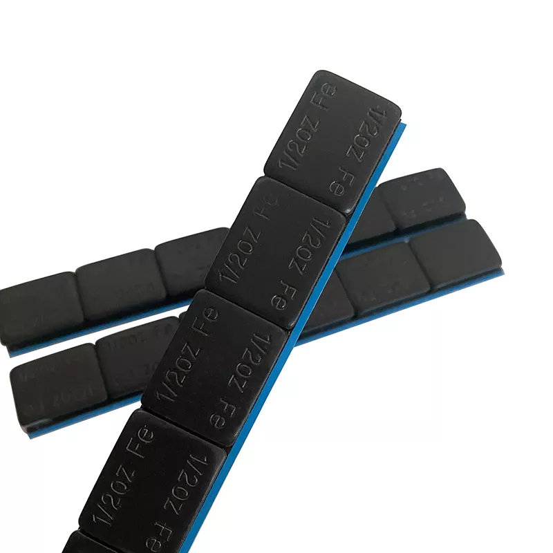 1/2 oz Black Coated Iron Adhesive Wheel Weight