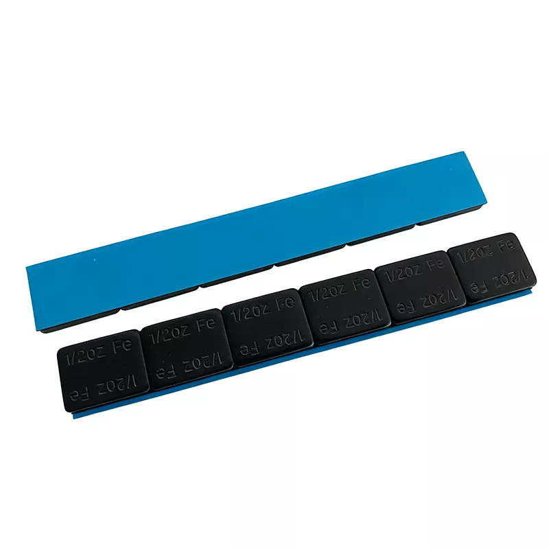 1/2 oz Black Coated Iron Adhesive Wheel Weight