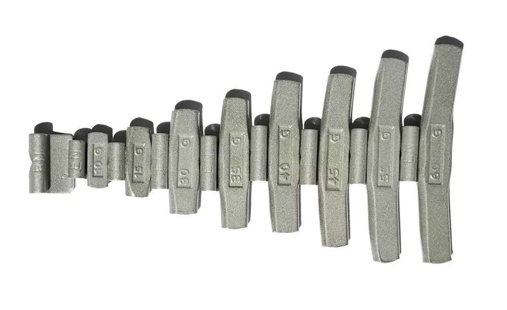 EN Style Steel Clip On Wheel Weights