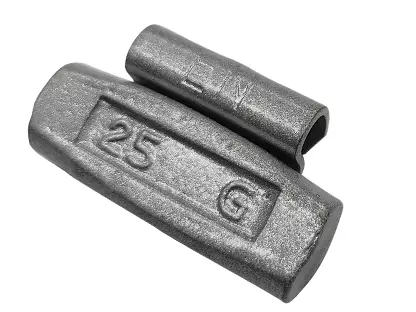 EN Style Steel Clip On Wheel Weights
