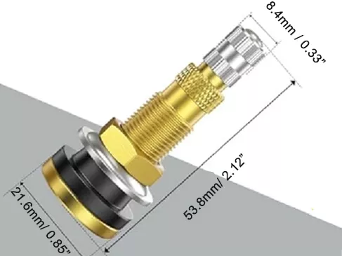 TR618A Air Liquid Tire Valve Stem