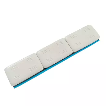 1 oz Gray Coated Adhesive Wheel Weights