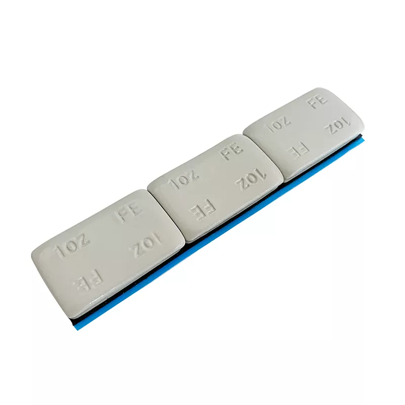 1 oz Gray Coated Adhesive Wheel Weights