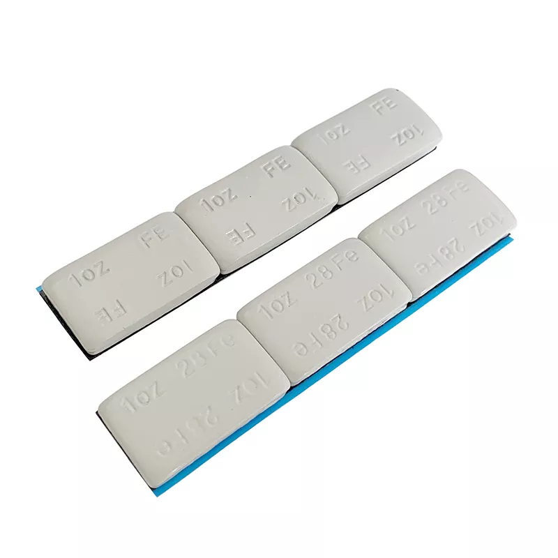 1 oz Gray Coated Adhesive Wheel Weights