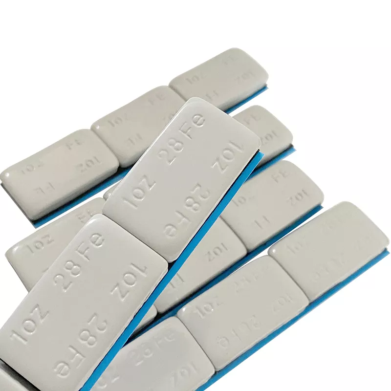 1 oz Gray Coated Adhesive Wheel Weights