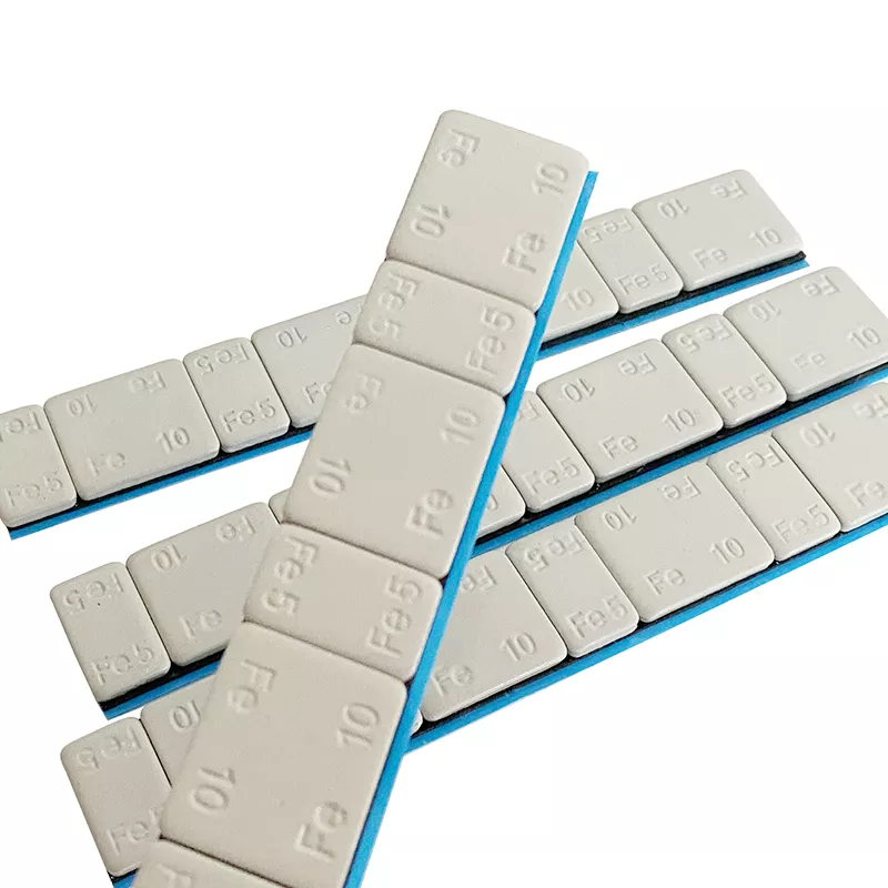 Grey Coated Steel Adhesive Wheel Weight (5g+10g)×4