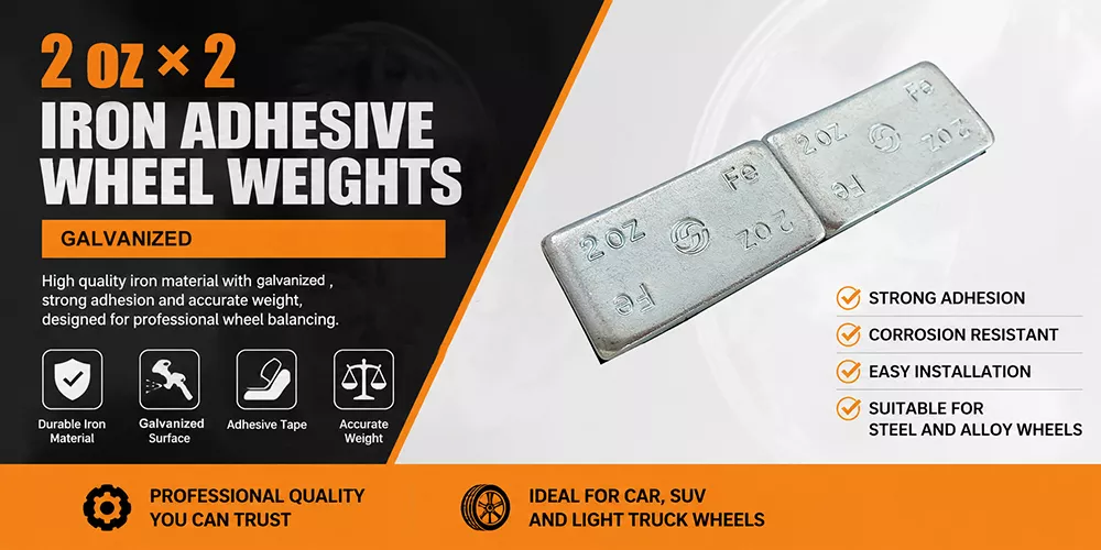 2 oz Adhesive Wheel Weights