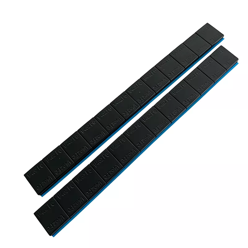 Black Coated Right Angle Adhesive Wheel Weight (2)