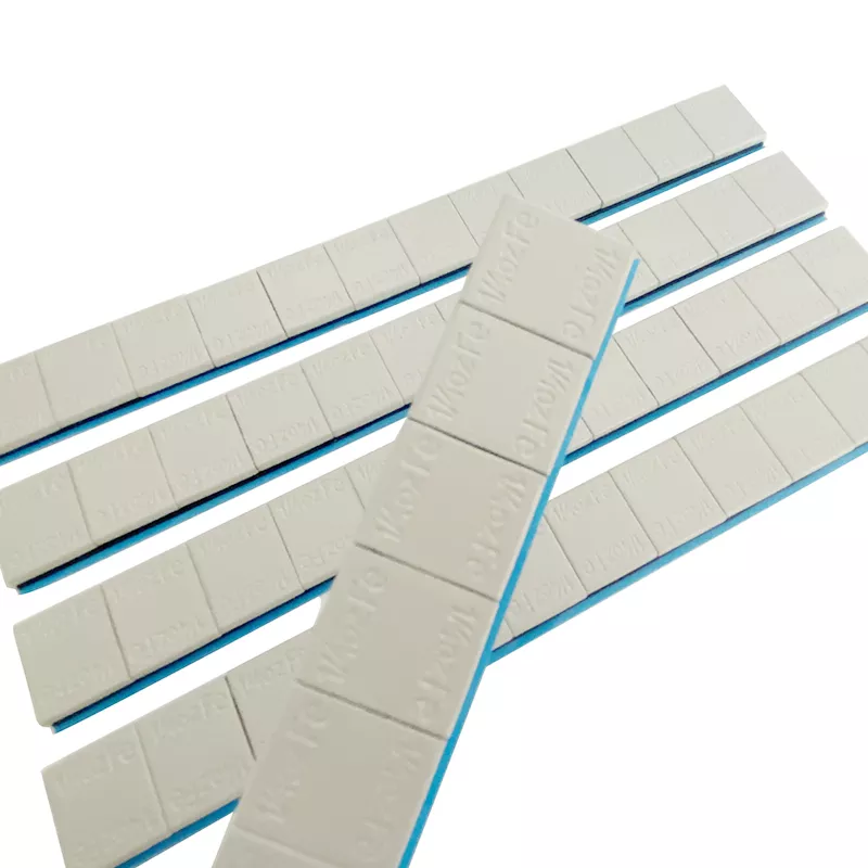1/4oz Grey Coated Right Angle Adhesive Wheel Weight