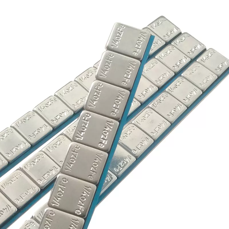 1/4 oz Galvanized Round Corner Adhesive Wheel Weight