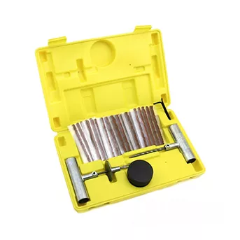 Tire Plug Kit - Pro Heavy Duty Flat Tire Repair Tool Kit 