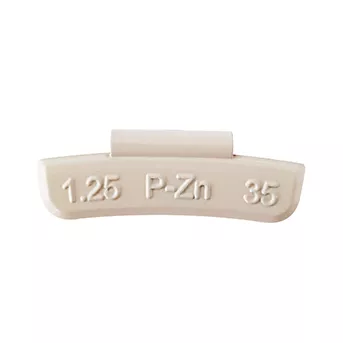 P Series Zinc Clip-On Wheel Weights for Steel Wheels