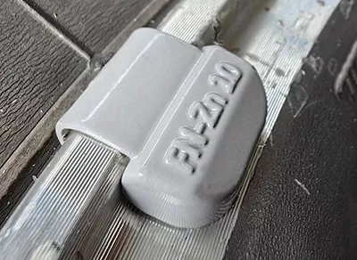 FN Series Zinc Clip-On Wheel Weights for Alloy Wheels