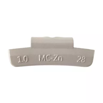 MC Series Zinc Clip-On Wheel Weights for Alloy Wheels