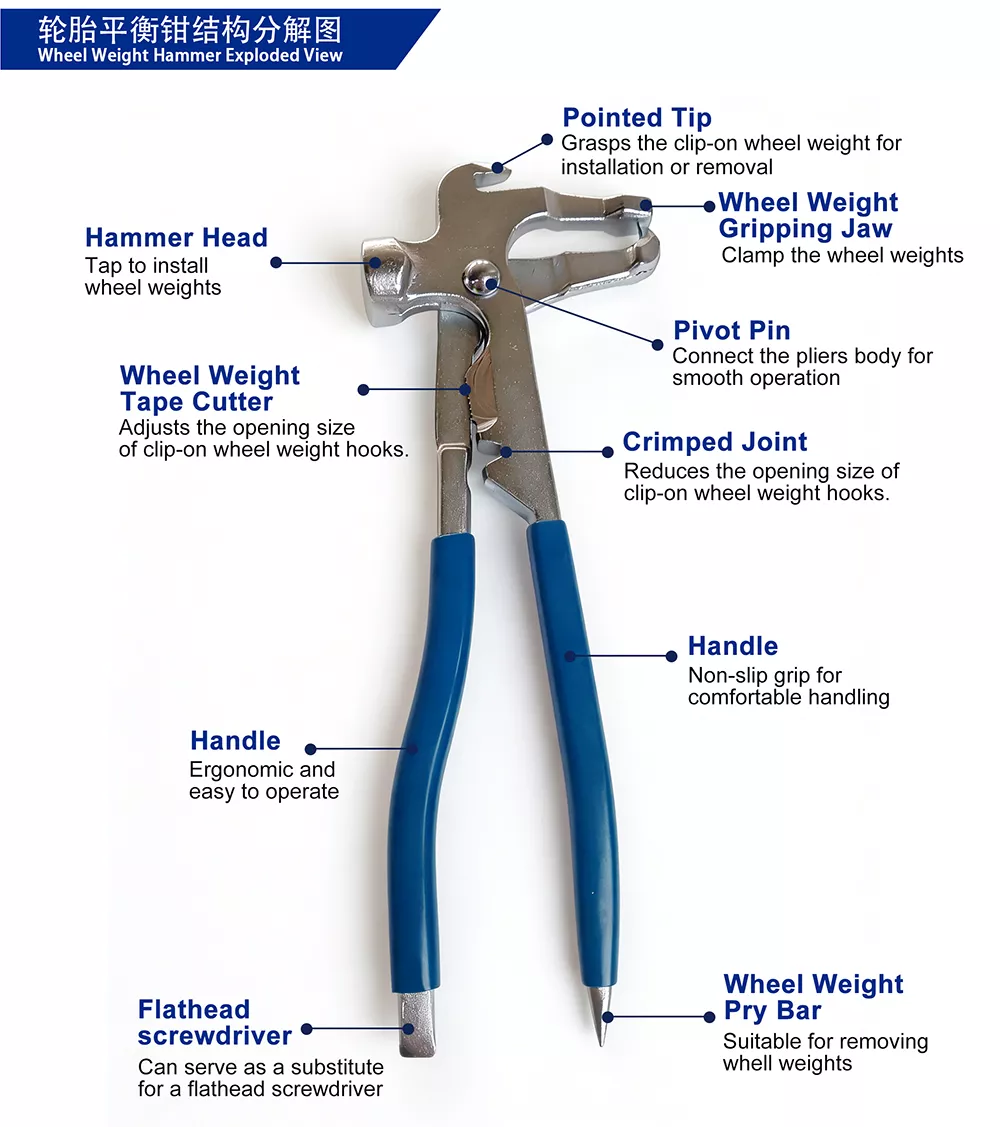 Wheel Weight Pliers