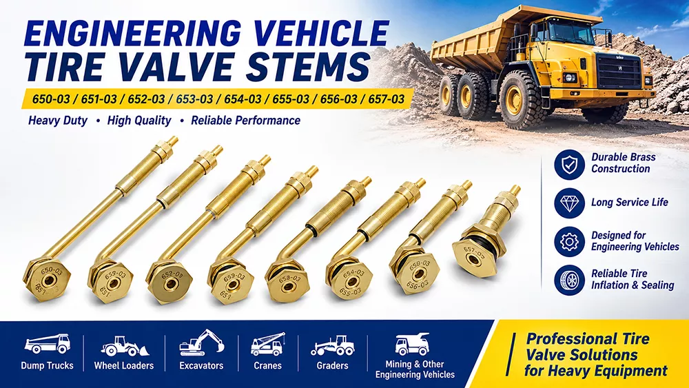 Engineering Vehicle Tire Valves