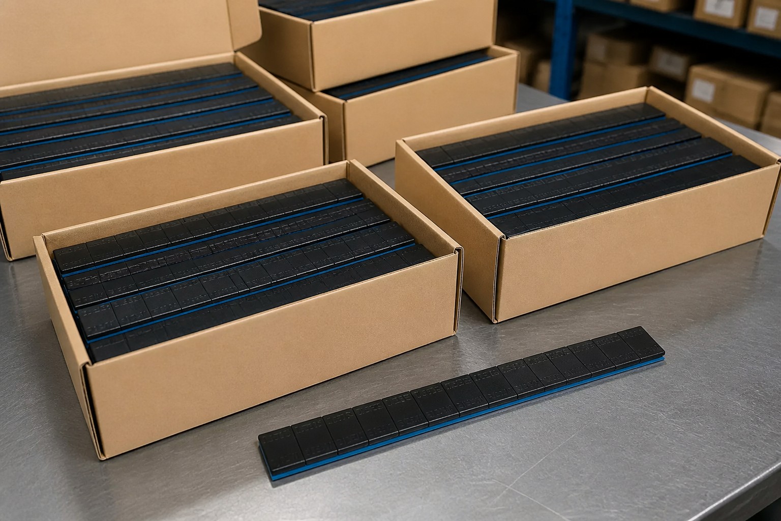 When does an oz black coated right angle adhesive wheel weight fit?