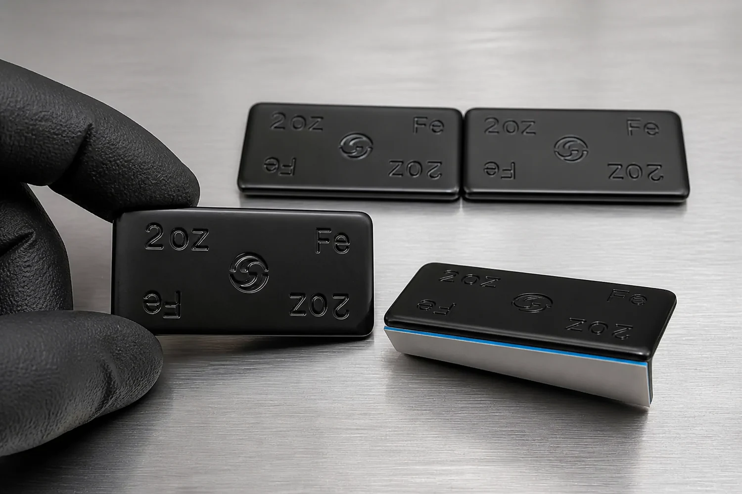 Selecting an oz black coated iron adhesive wheel weight