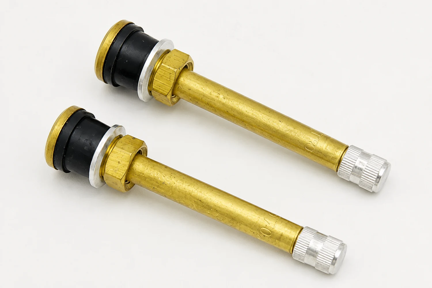 Clearer Fit Checks for a Brass Clamp-in Truck Tire Valve Stem