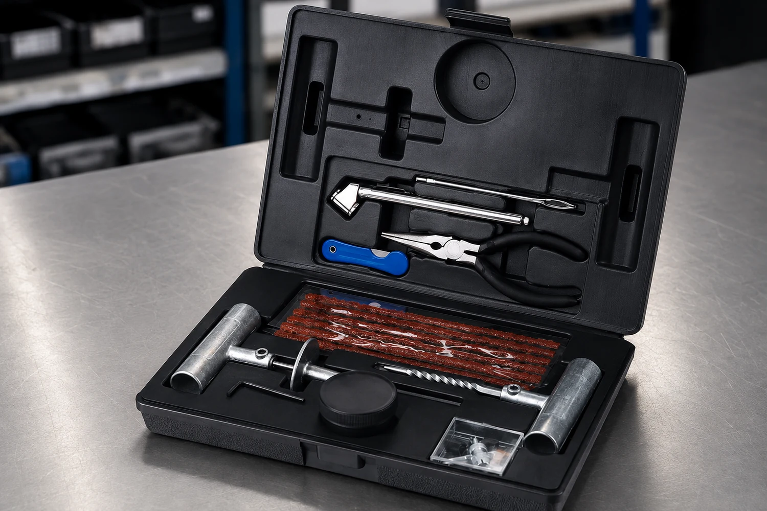 Application Review for a 35-Piece Tire Repair Tool Kit