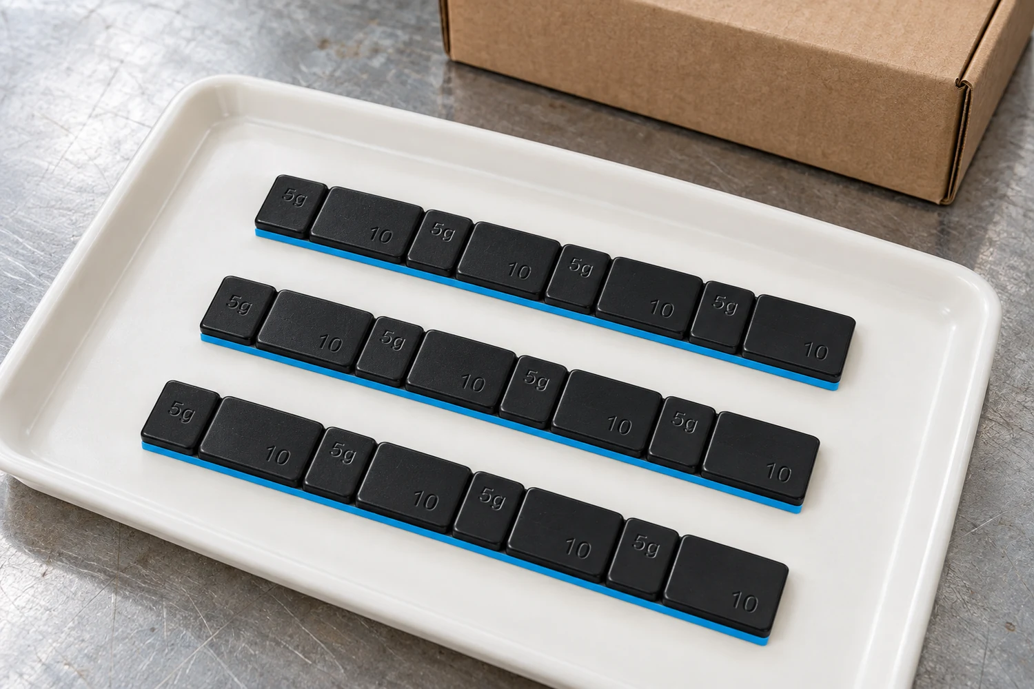 Which black coated adhesive wheel weights fit your workshop?