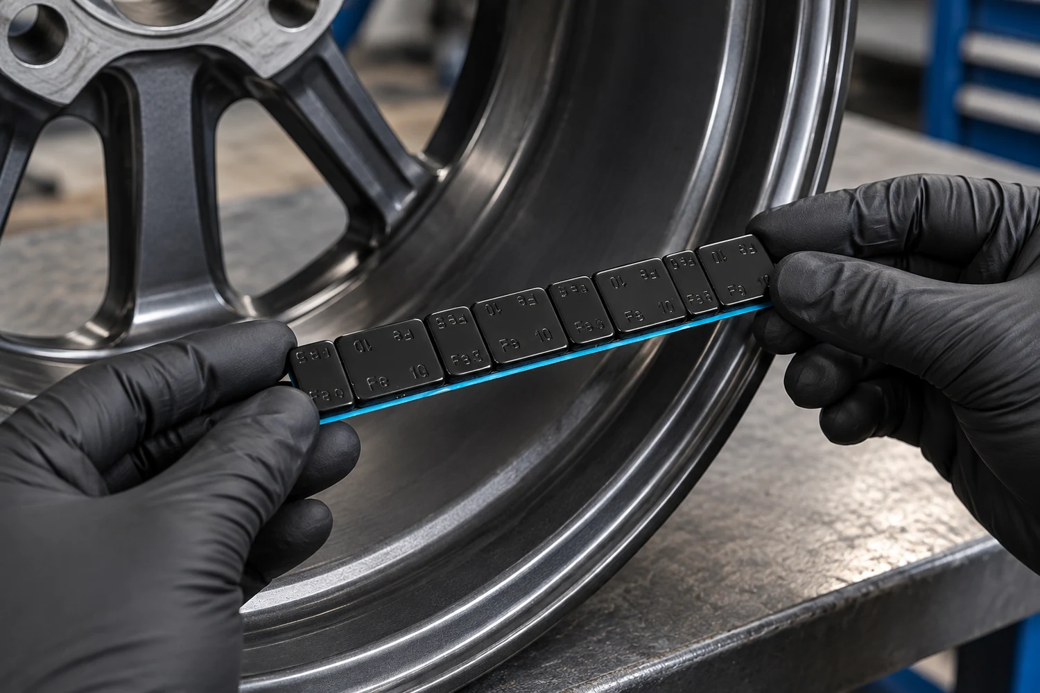 Which black coated adhesive wheel weights fit your workshop?