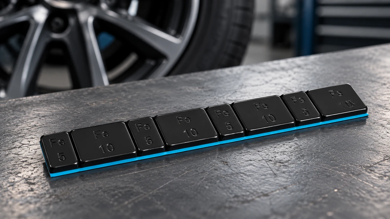 Which black coated adhesive wheel weights fit your workshop?