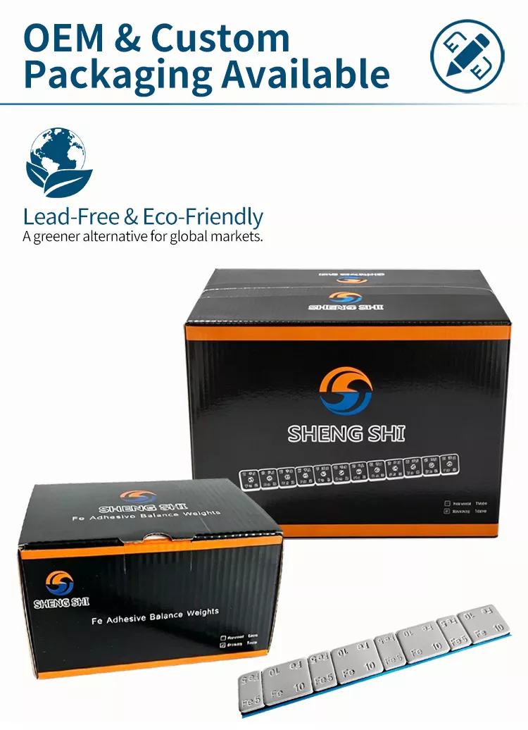 Grey Coated Steel Adhesive Wheel Weight (5g+10g)×4