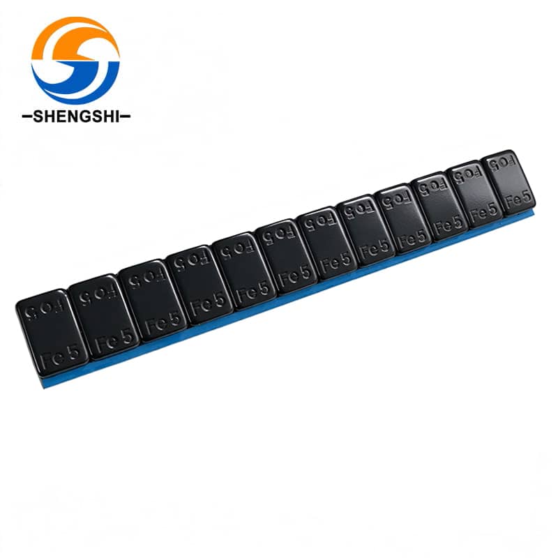 5g×12 Black Coated Adhesive Wheel Weights