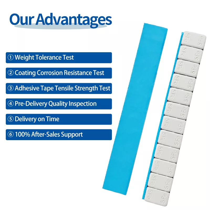 5g×12 Grey Coated Adhesive Wheel Weight