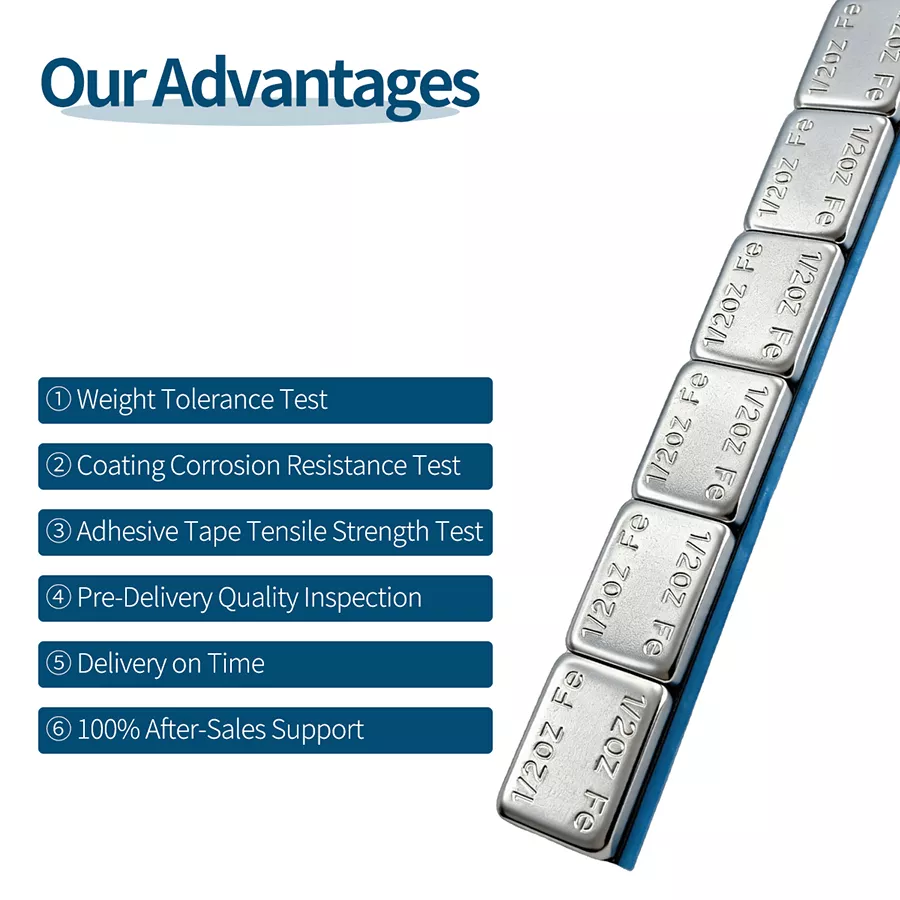 1/2oz Zinc Plated Adhesive Wheel Weight