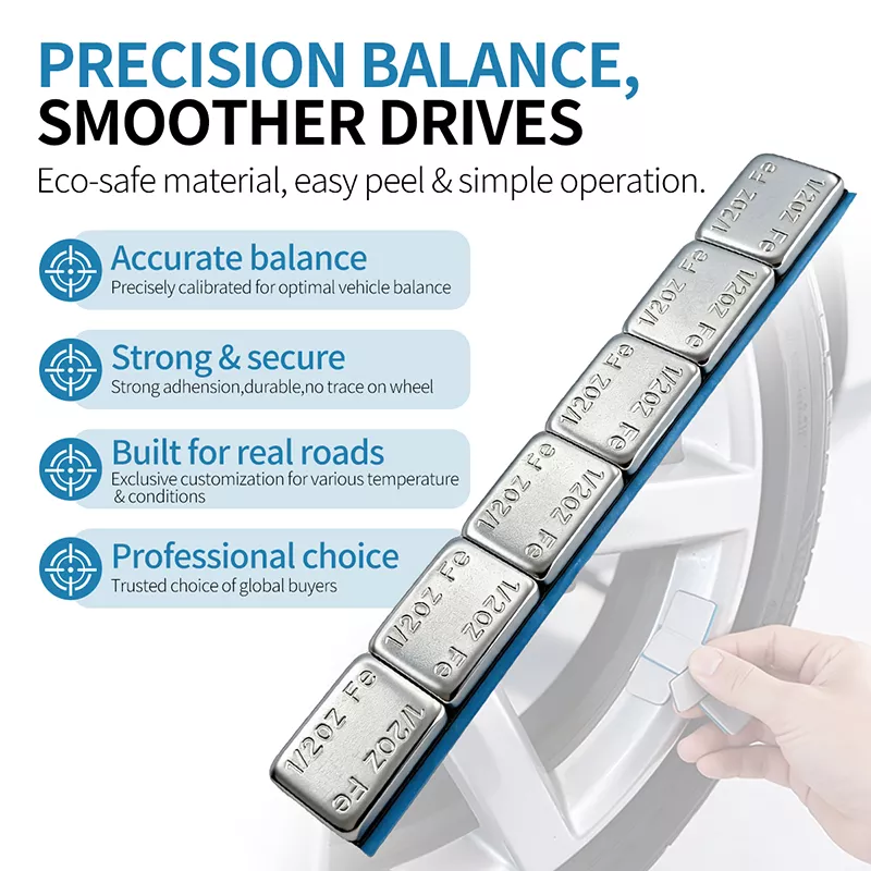 1/2oz Zinc Plated Adhesive Wheel Weight