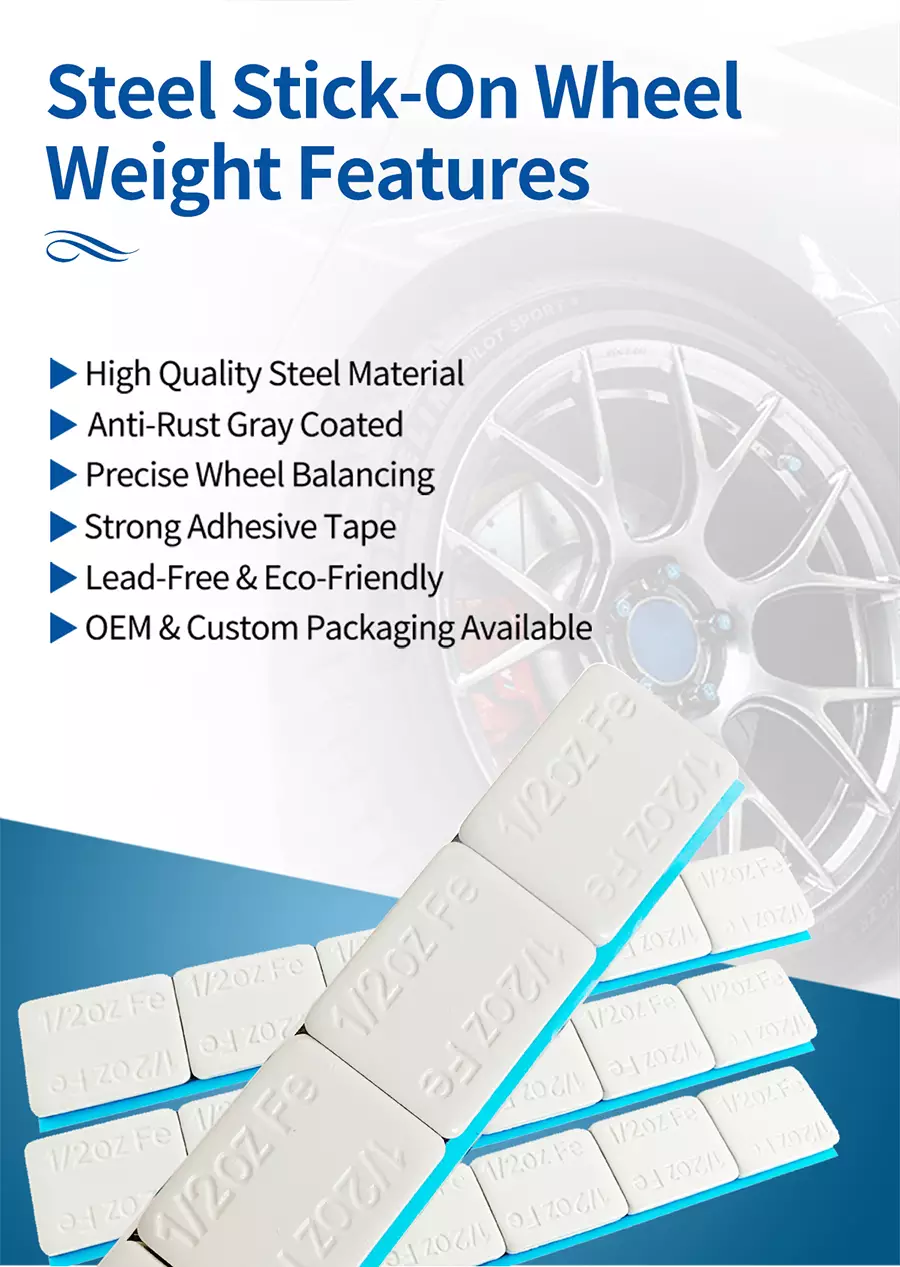 Adhesive Wheel Weight-