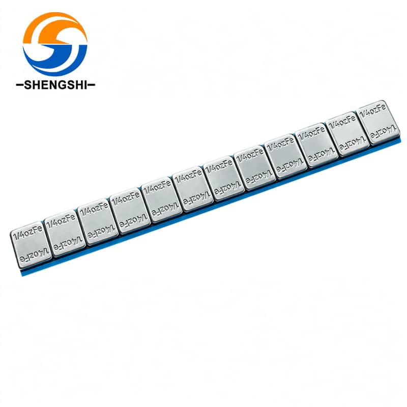1/4 oz Galvanized Round Corner Adhesive Wheel Weight