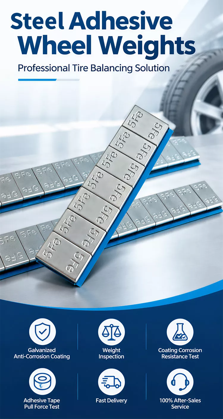 Adhesive Wheel Weights 5g×12