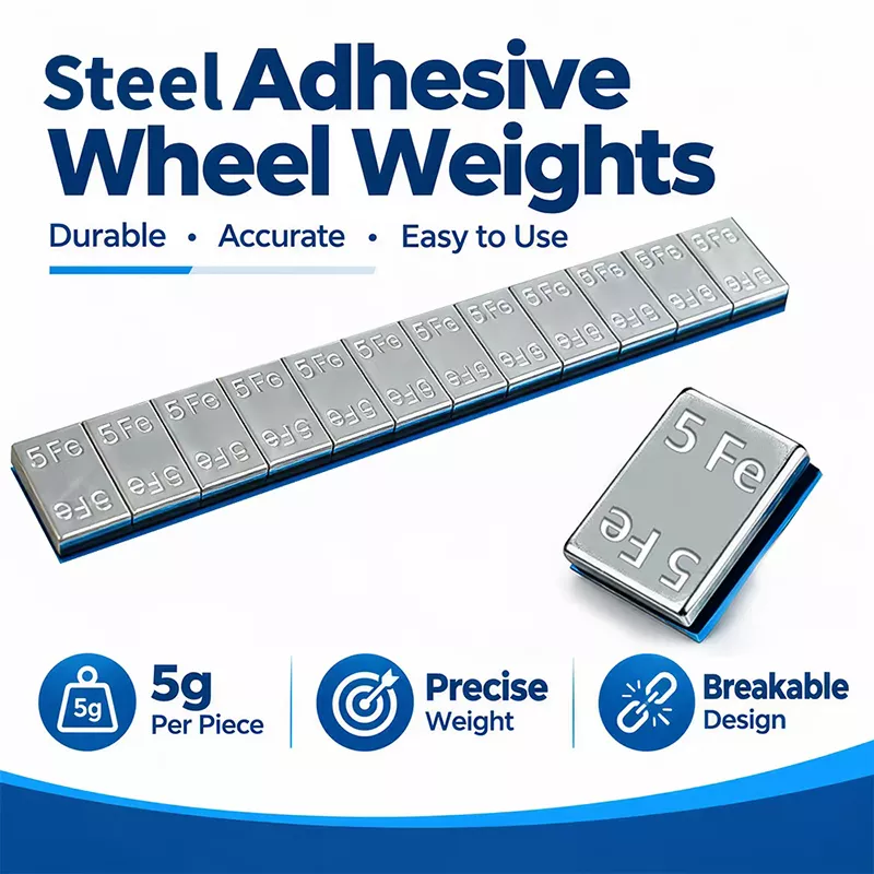 Adhesive Wheel Weights 5g×12