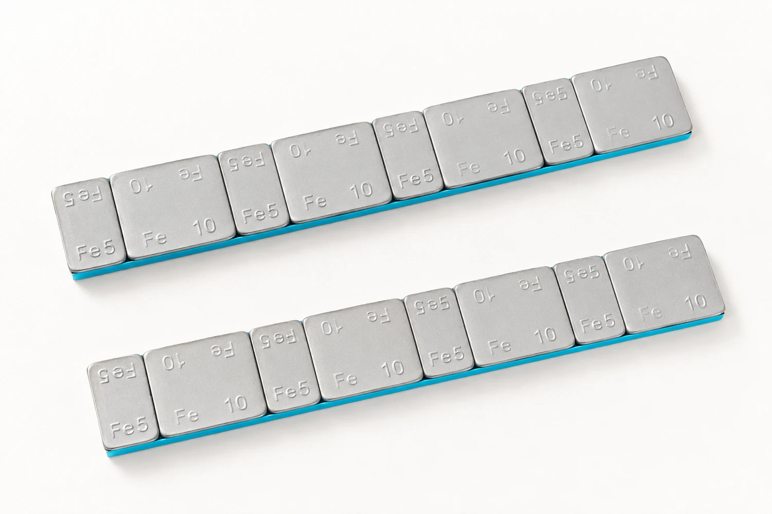 How to assess a grey coated steel adhesive wheel weight?
