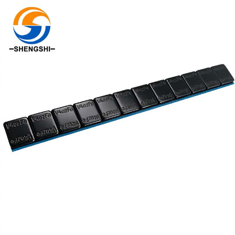1/4oz × 12 Black Coated Adhesive Wheel Weights