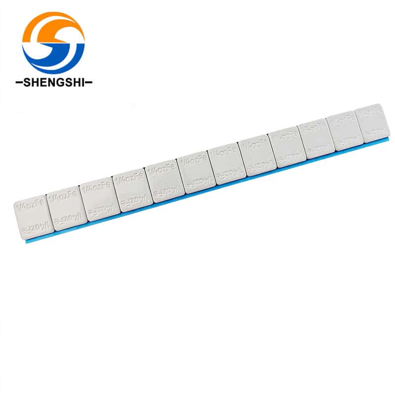 1/4oz × 12 Gray Coated Adhesive Wheel Weights