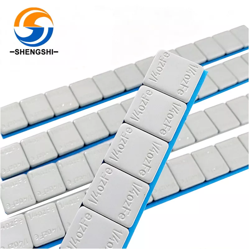 1/4oz × 12 Gray Coated Adhesive Wheel Weights