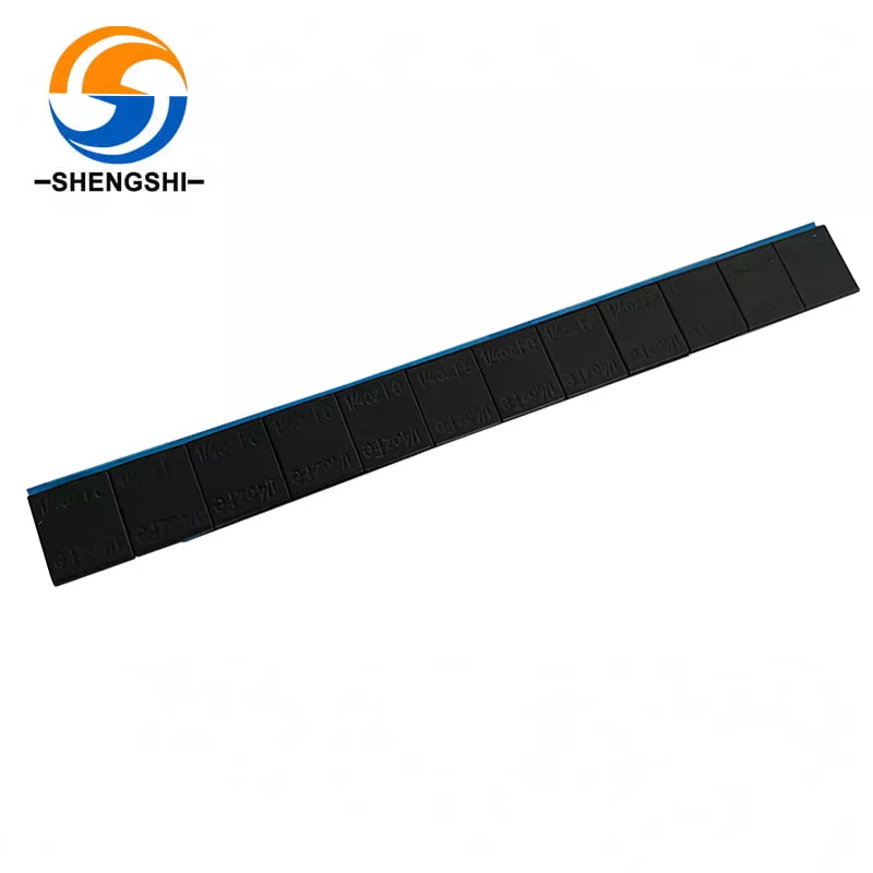 1/4oz Black Coated Right Angle Adhesive Wheel Weight