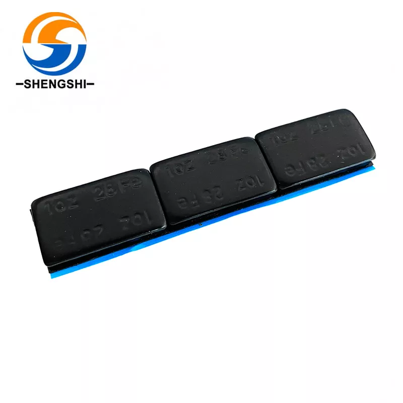 1 oz Black Coated Iron Adhesive Wheel Weight