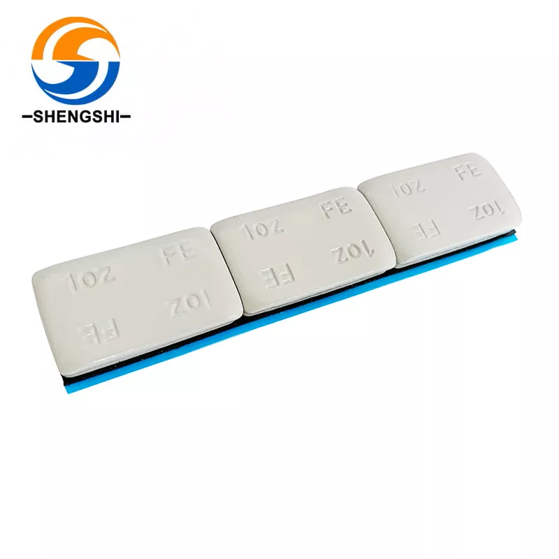 1 oz Gray Coated Adhesive Wheel Weights